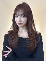 アイトーキョーエス 渋谷(AI TOKYO S) 着物ヘア/ココアブラウン/ブリーチなし/レイヤーカット/渋谷