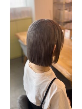 フレームプラス なんば駅前店(FRAME+) ◎ボブ×グレー◎