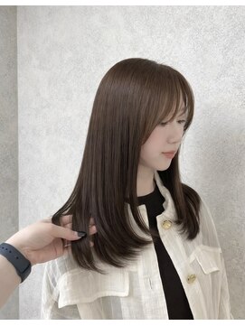 エイバヘア 新大久保(AVAHAIR) チョコレートブラウンカラー