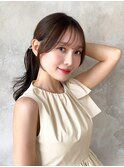 ＊20代30代40代◎結んだ時も可愛い顔まわりレイヤーおくれ毛