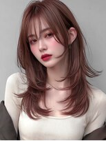サロンドアイ(salon de i)&nbsp;柔らかくびれレイヤー × ピンクブラウン