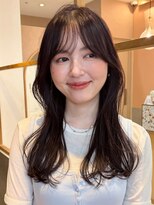 ラフ フロム ガーデン(Laf from GARDEN)&nbsp;くびれミディアム/レイヤー/顔周り/小顔/ベージュ/20代30代