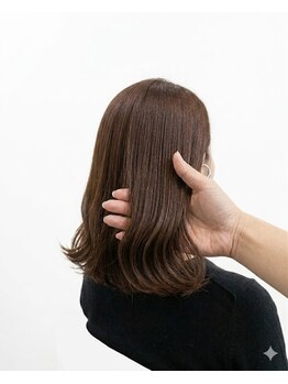 ラメールブルー(LA MER BLEUE)の写真/ダメージを整える酸性トリートメントで憧れのまとまりを！朝のスタイリングが楽なまとまりに♪