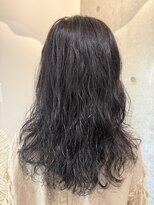 ヘア アイビー キチジョウジ(HAIR I Be, KICHIJOJI) シルバー 艶カラーパーマ【吉祥寺 ロング セミロング ミディアム
