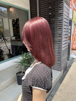 モップス 金沢文庫店(MOPS) ダブルカラーありサーモンレッド