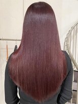 アトレ 福岡大名店(attrait)&nbsp;透明感のあるピンクロング × 毛先まで潤う上質な仕上がり