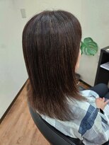 ヒビ(hibi)&nbsp;ツヤ感レイヤーの大人ミディ