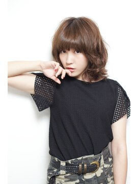 ヘアーメイクジェンテ(hair make gente) ウルフミディ