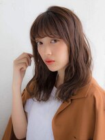 ルティア(Lutia)&nbsp;流しバング ナチュラルブラウン