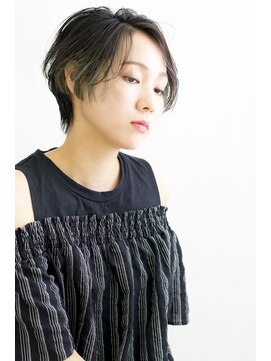 ハナブサ 藤江店(HANABUSA) クルーな、黒髪ショート！！