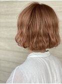 ふんわりオレンジベージュ*