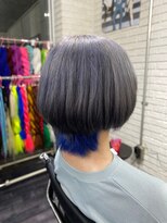 ミミック (mimic)&nbsp;silver × blue × jellyfish cut　TRICKstyle！