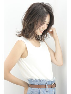 クラン 六甲道(Chlan) 外国人風シアカラー×外ハネロブ【灘区/六甲道】