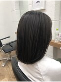 -Ameri-ダークグレージュ ×   ケラチントリートメント