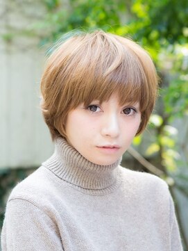 ライズ バイ レボ 柏店(RISE by REVO) ボブ/カーキグレージュ/大人かわいい/フェザーバング