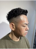 30代40代男性オススメヘア東京バーバー日本橋フェードパーマ
