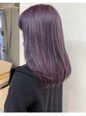 Lia　紫系カラー色落ちも楽しめます♪
