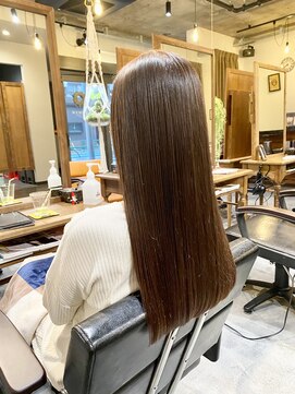 ウェンブリー イルミナカラー×サイエンスアクア髪質改善