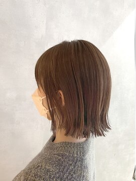 アイディール 心斎橋店(:ideal) 20代30代40代☆切りっぱなし外ハネボブ♪