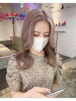 ゲーム 原宿店(GAME)&nbsp;ホワイトベージュ/ダブルカラー/ケアブリーチ/髪質改善/原宿