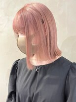 ゲーム 渋谷店(GAME)&nbsp;ダブルカラーミルクティーベージュカラーシンプルストレート渋谷