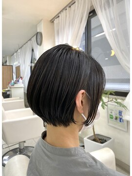ヘアアンドメイク スタジオ ミムロ(HAIR&MAKE STUDIO MIMURO) 丸みショート