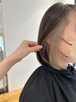 ビューバイネオリーブ 用賀店(Beau'r by neolive) ショコラアッシュヘルシースタイルハイライトインナーカラー用賀