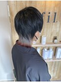 ウルフ×インナー×エンドカラー