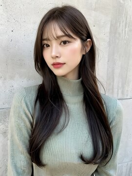 ワタトリ(waTatori) うる艶美髪レイヤーカット/オリーブグレー/ココアベージュ/黒髪