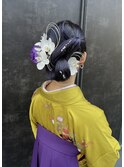 卒業式ヘアセット