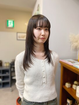 アンドチル 渋谷(AND CHILL) ロングレイヤー/顔まわりレイヤー　渋谷