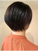 【大人ショート】丸みショートボブ