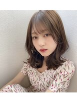 プラチナ(PLATINA)&nbsp;まなstyleレイヤーカットのお色気ヘア/顔周り/韓国/くびれヘア