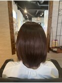 イノアカラーの明るい白髪染め