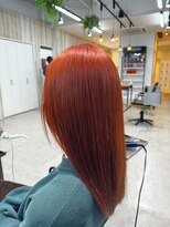 グランデュール 東静岡池田店(GRANDEUR)&nbsp;ダブルカラーピンクベージュベージュカラーケアブリーチレイヤー