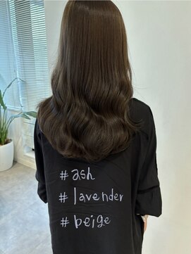 ユーフォリア 青山(Euphoria) #ash #lavender #beige