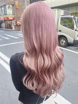 テトラ バイ ネオリーブ 横浜西口店(tetra by neolive) ハイトーンペールピンクカラー＊*【横浜/横浜駅】