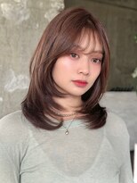 大人可愛いレイヤーカット/20代30代40代/ワンカール表参道