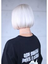 グリット ヘアープラス(grit.HAIR|+) 【grit.】ホワイトブリーチ×BOB|郡山駅