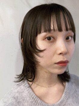 フレードミュート(FRADE mute)の写真/【浜町】ミリ単位でこだわる顔周り。髪のクセや骨格を意識したカットであなただけの似合わせを。
