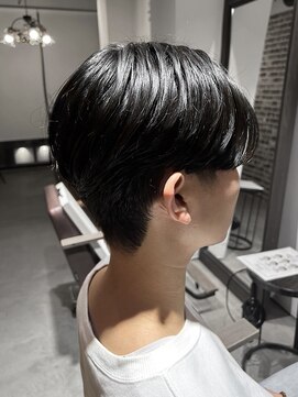 エニー 栄(Any) men's hair☆センターパートスタイル