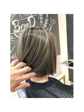 ビー オン ディー ヘア 池袋(BonD hair) ハイライト【池袋/髪質改善/ハイライト】