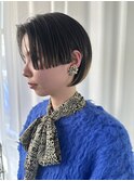 ハイライト  ×  Wラインボブ　刈り上げボブ