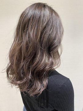 アッシュ 大泉学園店(Ash) 柔らかピンクベージュハイライト【Ash大泉学園　横山】