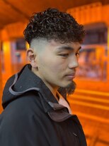 ヒロギンザバーバーショップ 大宮店(HIRO GINZA BARBER SHOP) スキンフェードショートパーマ