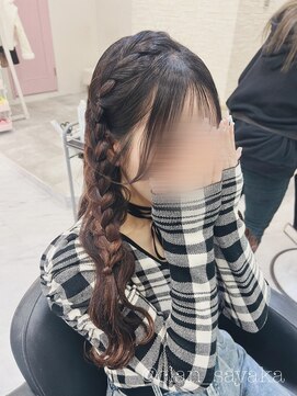 クランルシェ(clan luce) 編みたらし/心斎橋ヘアセット