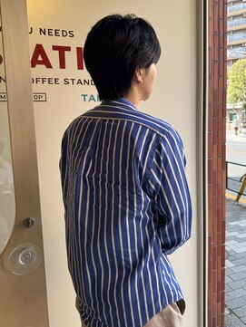 ヒントステーション フォーメンズ(HINTSTATION for Men's) 〈浅草 半個室〉毛流れパーマ