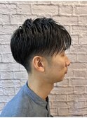 ど直毛必見!!大人爽やかツーブロックフェードスタイル
