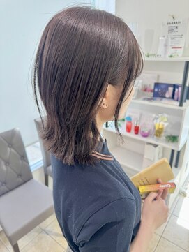 アッシュ 下北沢店(Ash) 外はねパツッとボブ