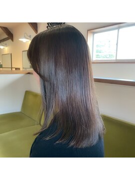 ヴェレタ(veLeta) 【veLeta金町hayashi】ブリーチなしで透明感カラー♪